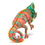 Folkmanis Small Chameleon Hand Puppet back