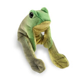 Folkmanis Mini Frog Sitting Finger Puppet