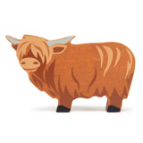 Tender Leaf Toys Wooden Highland Cow Tender Leaf Toys Wooden Highland Cow