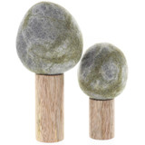 Papoose Winter Rock Trees 2pc