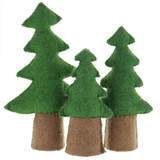 Papoose Pine Trees 3pc