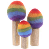 Papoose Rainbow Trees Set