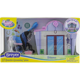 Breyer Mane Beauty Li'l Beauties Playset - Shimmer Grooming Salon box