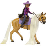 Breyer Classics Charm & Western Rider Gabi riding