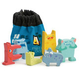 Tender Leaf Toys Monster Stackers with Bag