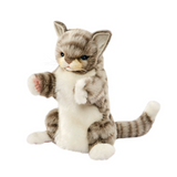 Hansa Grey Cat Puppet