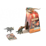 CollectA Mini Dinosaurs Volcano Set in Gift Box