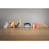 Tender Leaf Toys Wooden Woodland Animals Set