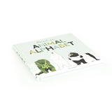 Almost an Animal Alphabet book lying flat