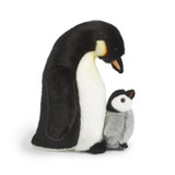 Living Nature Penguin with Chick