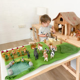 Tara Treasures Large Farm Play Mat Playscape