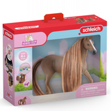 Schleich Beauty Horse English Thoroughbred Mare with box