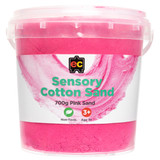 Sensory Cotton Sand 700g Pink