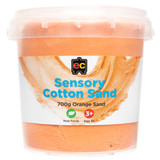 Sensory Cotton Sand 700g Orange