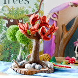 Tara Treasures Felt Seasonal Tree Autumn Fall lifestyle tree setup