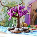 Tara Treasures Felt Seasonal Tree Spring lifestyle tree setup