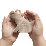 NOM Handcrafted Koala wooden toy size in hand