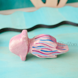 NOM Handcrafted wooden Jellyfish in playroom MiniZoo