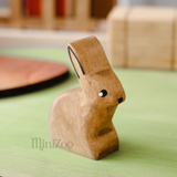 NOM Handcrafted Rabbit Sitting MiniZoo