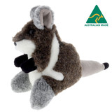 Jozzies Beau Bridled Nail-Tailed Wallaby Australian made soft toy MiniZoo