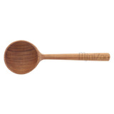 Papoose Teak Full Moon Scoop Spoon round MiniZoo