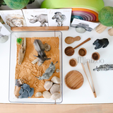 Papoose Wooden Sensory Tools MiniZoo