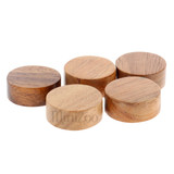 Small Teak Wood Slices 5pc MiniZoo
