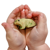 NOM Handcrafted Green Tree Frog