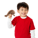 Folkmanis Mini Manatee Finger Puppet Folkmanis Mini Manatee Finger Puppet