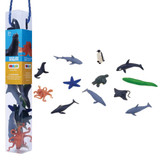 Mojo Sea Life Tube of mini ocean animal toys