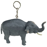 Science and Nature Asian Elephant Keychain