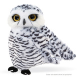 Folkmanis Small Snowy Owl Puppet standing