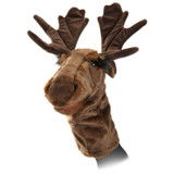 Folkmanis Moose Stage Puppet on hand Folkmanis Moose Stage Puppet on hand