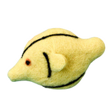 Tara Treasures Felt Yellow Tang Fish Toy