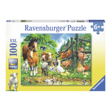 Ravensburger Animal Get Together Puzzle 100pc
