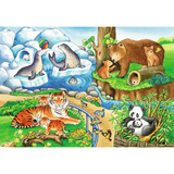 Ravensburger Animals in the Zoo Puzzle 2 x 12pc