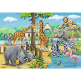 Ravensburger Welcome to the Zoo Puzzle 2 x 24pc