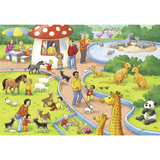 Ravensburger A Day at the Zoo Puzzle 2 x 24pc