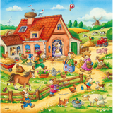 Ravensburger Animal Vacation Puzzle 3 x 49pc