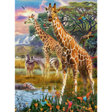 Ravensburger Giraffes in Africa Puzzle 150pc