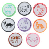 Science and Nature Farm Animal Stampers Set of 8 MiniZoo