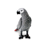 Safari Ltd African Grey Parrot figurine