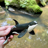 Safari Ltd Type D Orca toy size