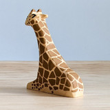 NOM Handcrafted Giraffe Sitting