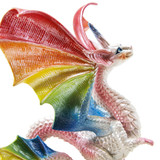 Safari Ltd Fairy Rainbow Dragon side view closeup