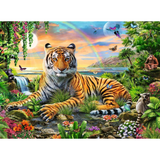 Ravensburger Tiger at Sunset Puzzle 300pc