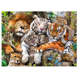 Ravensburger Big Cat Nap Puzzle 200pc