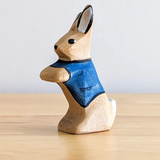 NOM Handcrafted Small Easter Bunny Australian made wooden toy