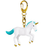 Mojo Unicorn Rearing Turquoise Keychain