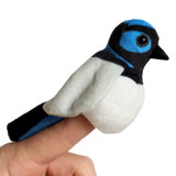 Science and Nature Blue Wren Finger Puppet